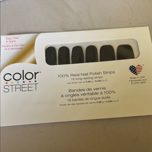Color Street | Makeup | Color Street Midnight Wonder Black Nail Polish ...
